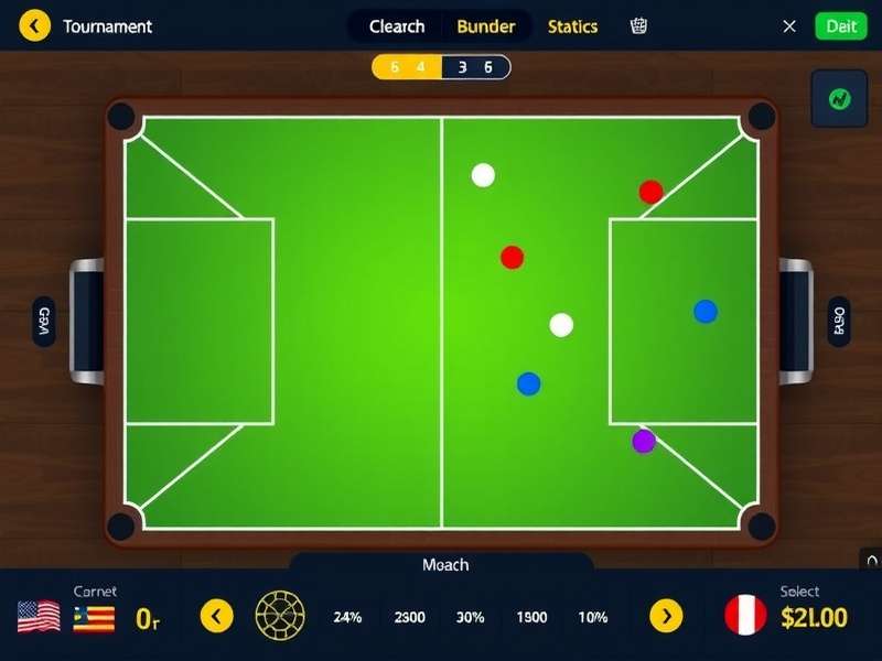 Paddle Supreme Genius tournament mode interface
